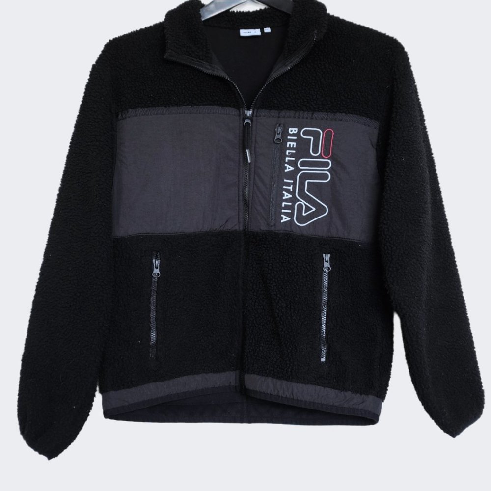 BTS x Fila Popcorn Boa Fleece Jacket Windbreaker Size S